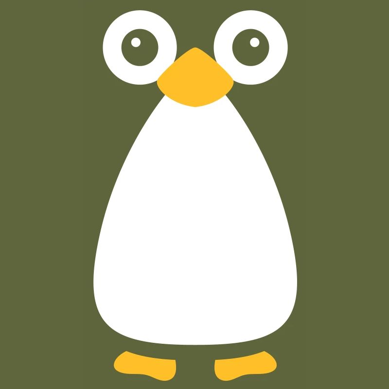 Cute Vector Penguin