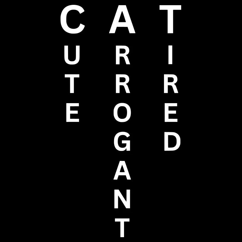 CAT - Mignon Arrogant Fatigué