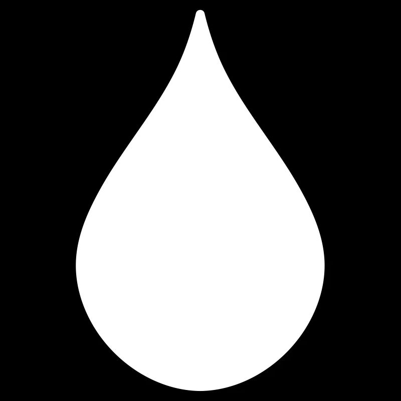 Drop Shape Logo Symbol