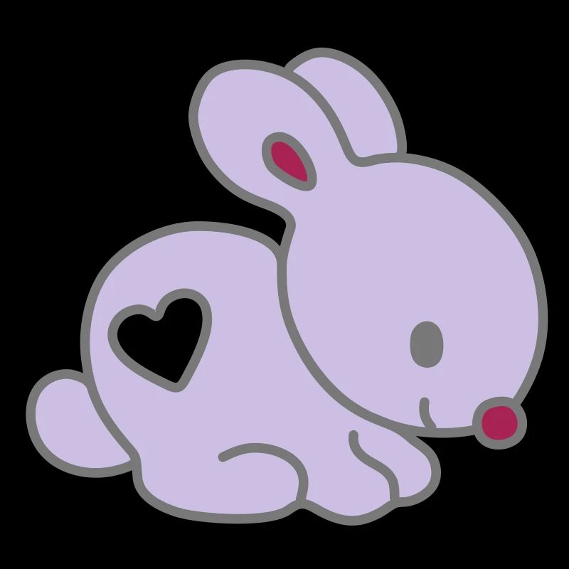 lapin coeur