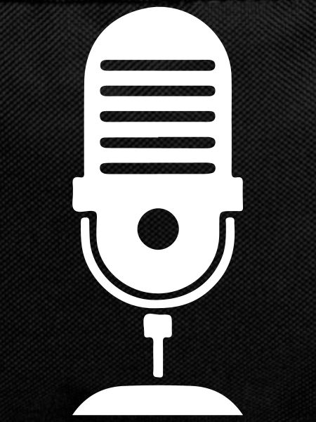 Microphone Podcast Logo