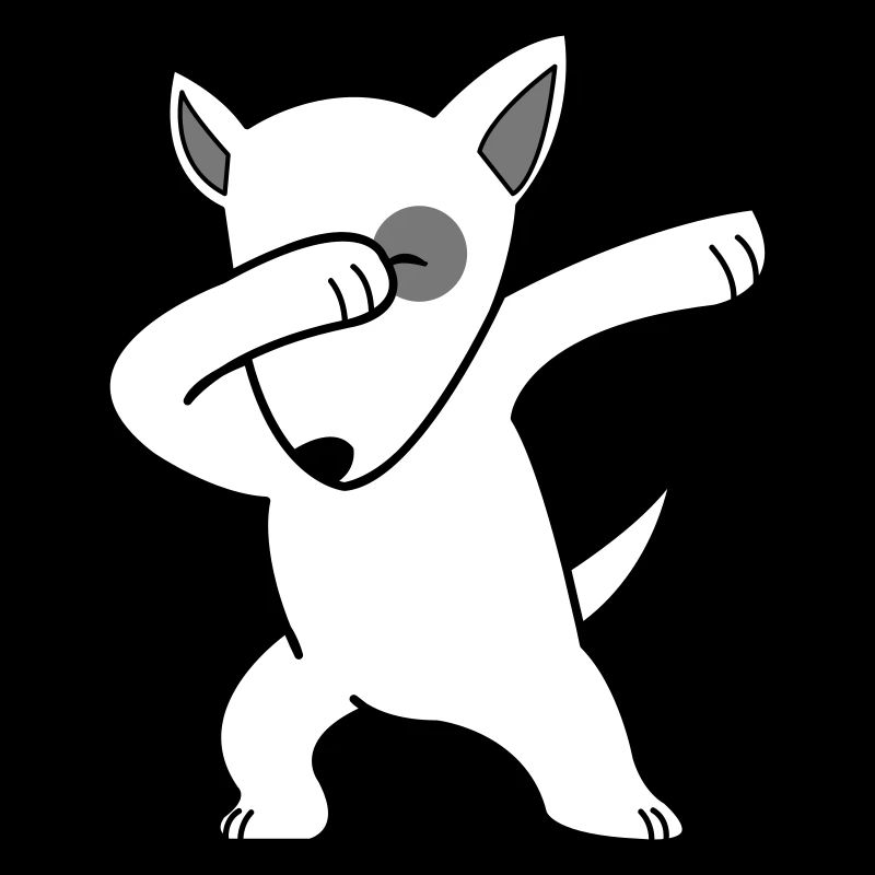 dog dabbing 02