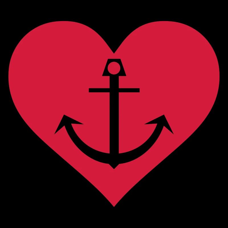 heart anchor