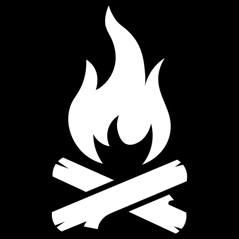 Campfire logo symbol