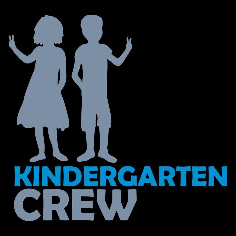 2 frères et sœurs Kindergarten Crew