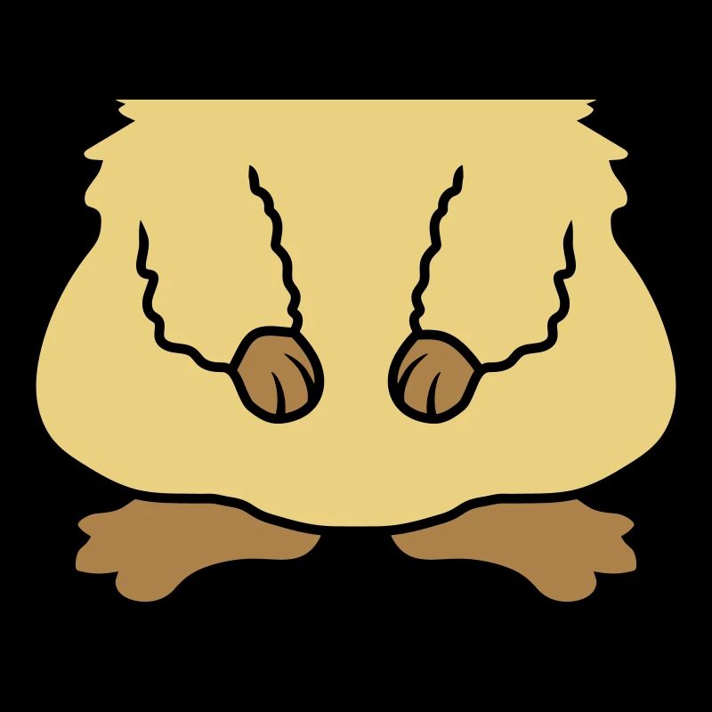 Déguisement amusant de corps de hamster