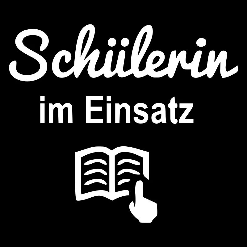 Schülerin im Einsatz