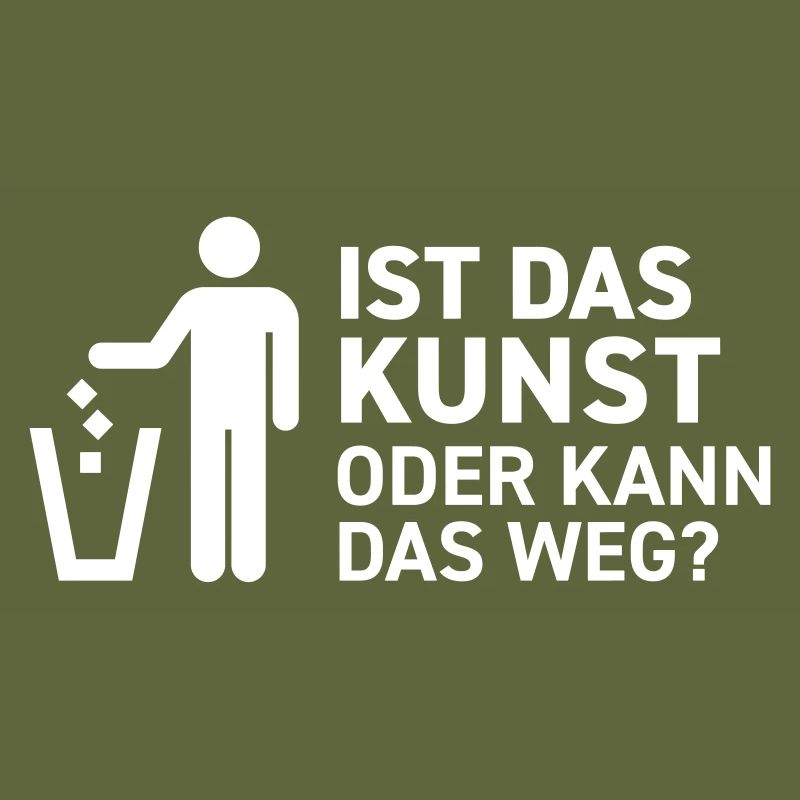 Ist das Kunst oder kann das weg? Schrott Satire