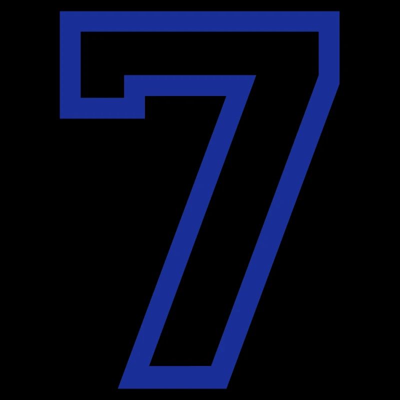 THE number seven, 7 years