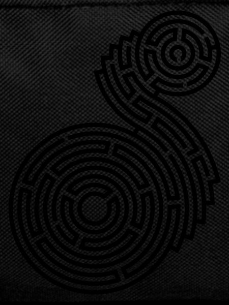 rundes zweiteiliges Labyrinth
