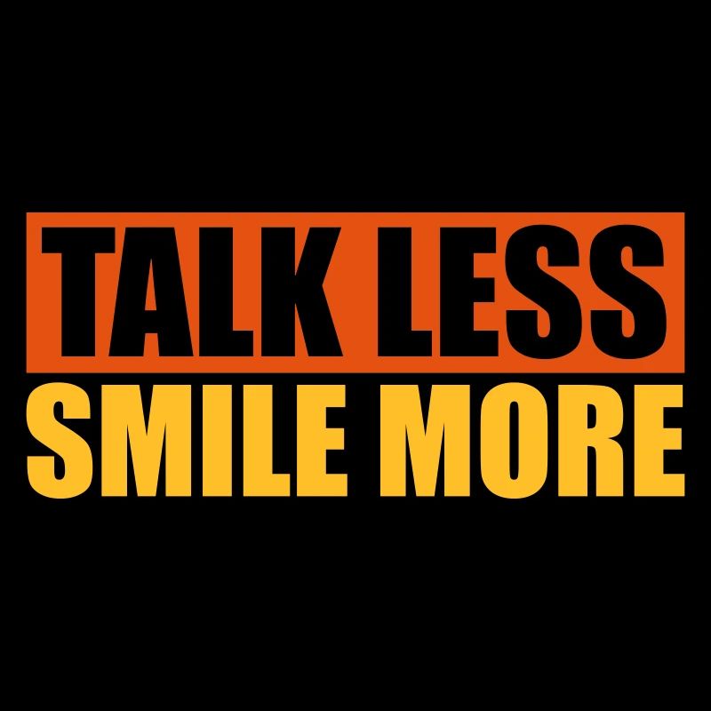 parler moins sourire plus