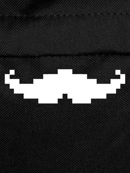 moustache pixel geek