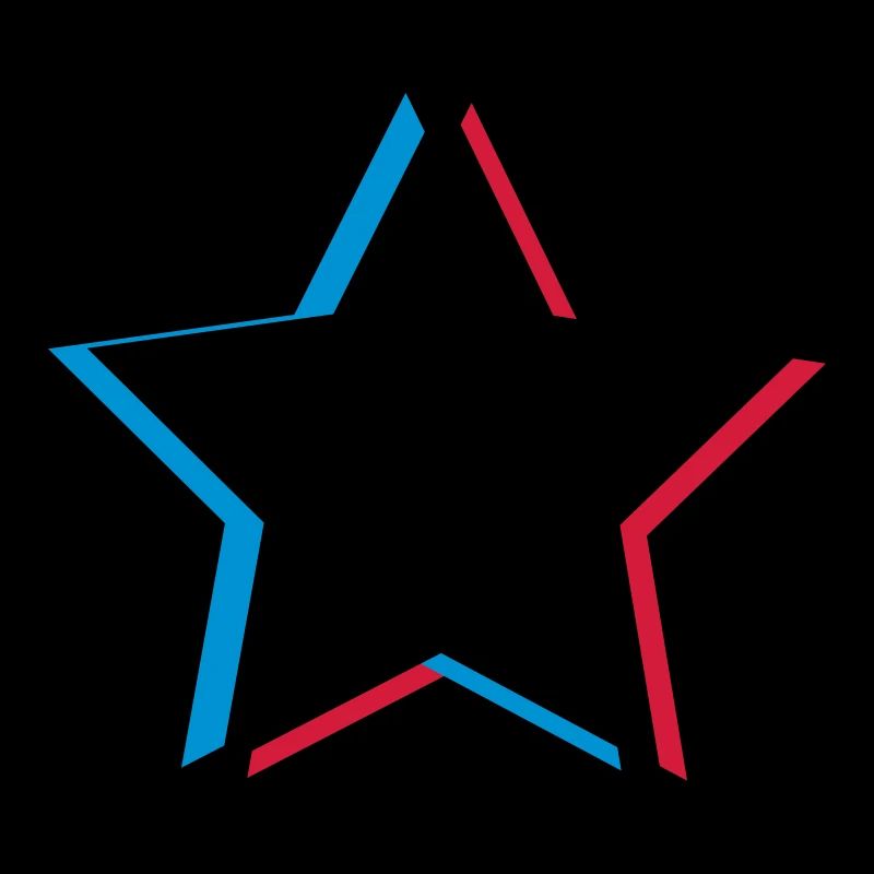 3d anaglyph stars