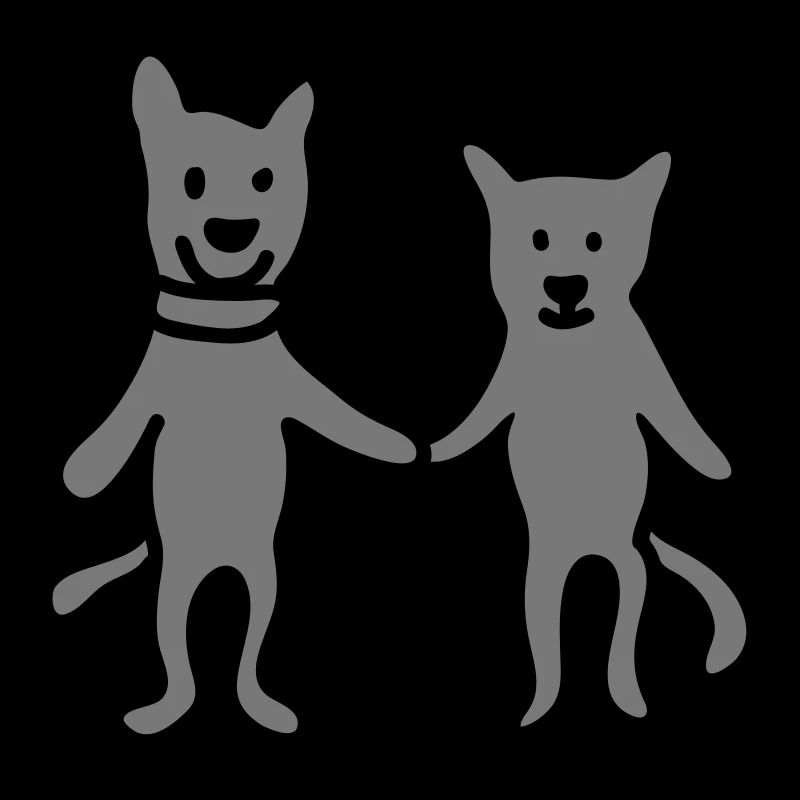 Chien - chat - amis