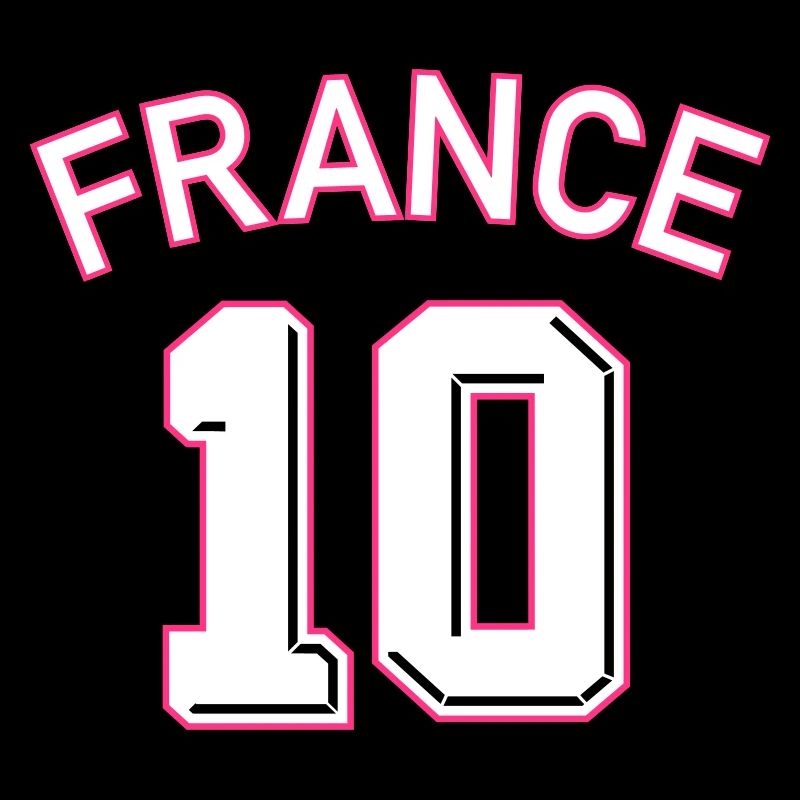 Frankreich Trikot Nummer 10