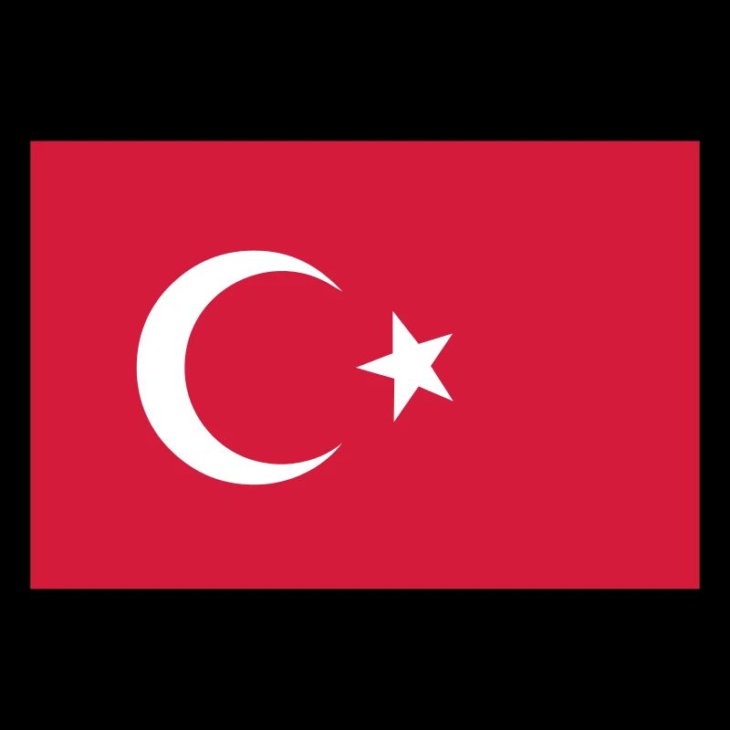 Drapeau de la Turquie