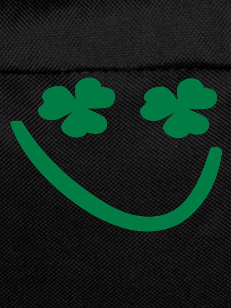 Shamrock smiley face