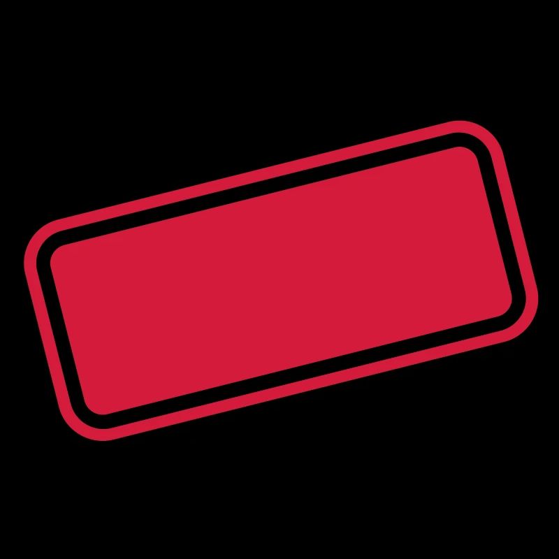Schild leer