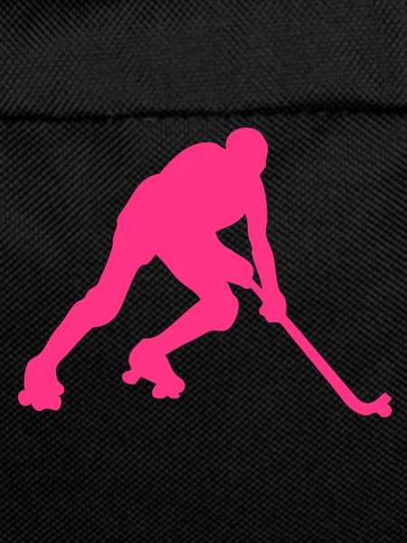 Rink Hockey Silhouette player1
