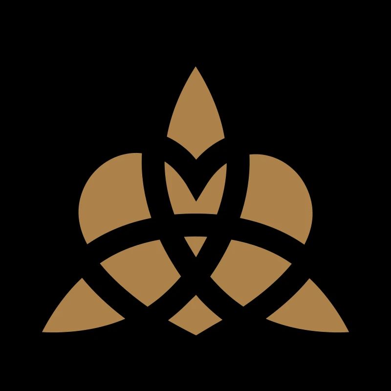 Keltisch Herz Symbol Gott Dreikraft & Ewige Liebe