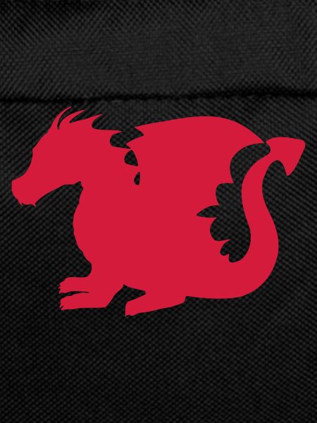 Baby Dragon Silhouette