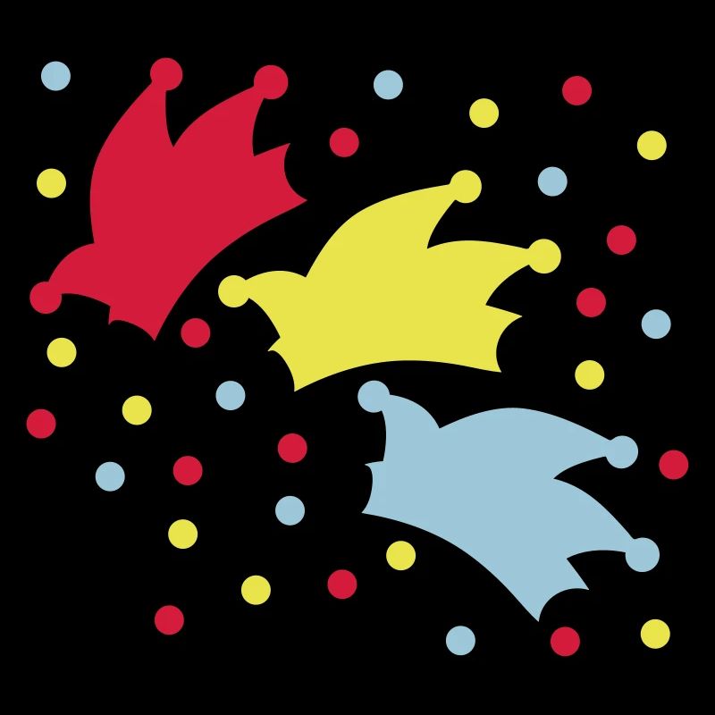 Narrenkappe / Konfetti / Fasching