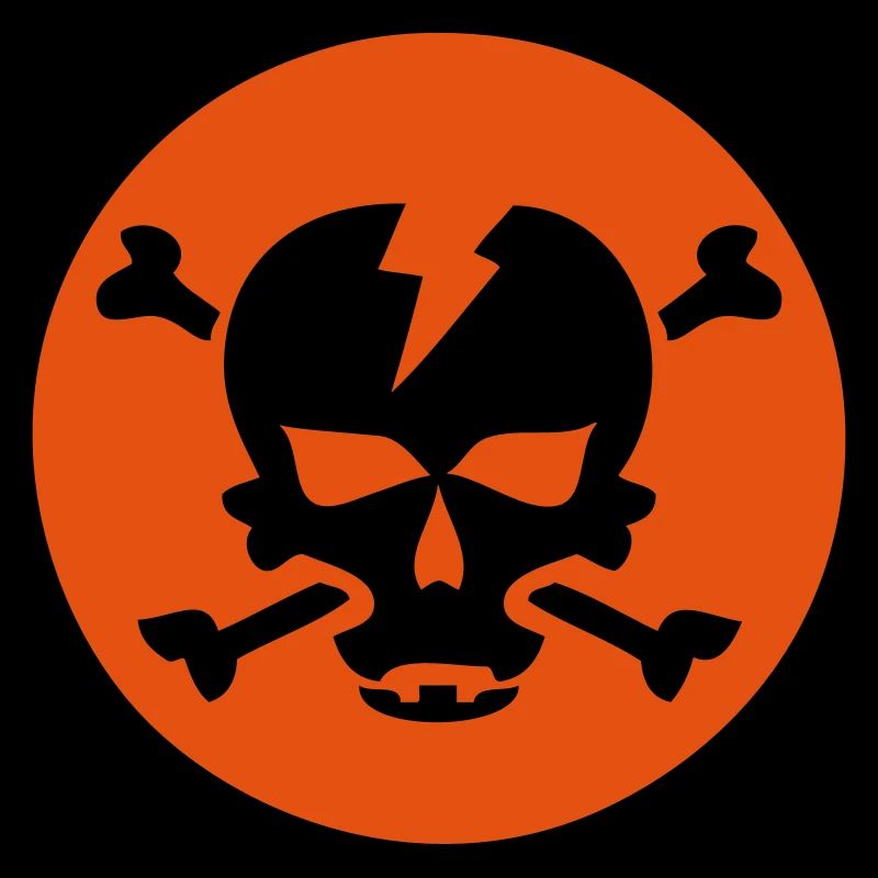 Todeskopf ikone os kreis