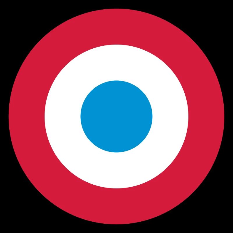 Dreifarbige Kokarde Frankreich