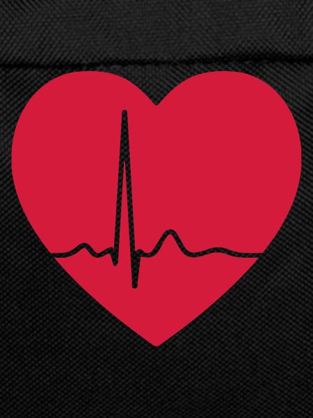 Heart ECG pulse