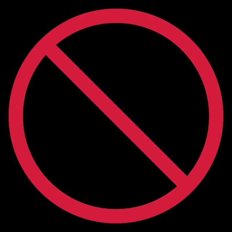 Schild Mute Mikrofon