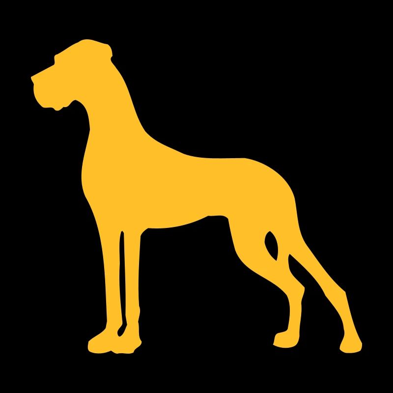 Petite Great Dane dans l'état
