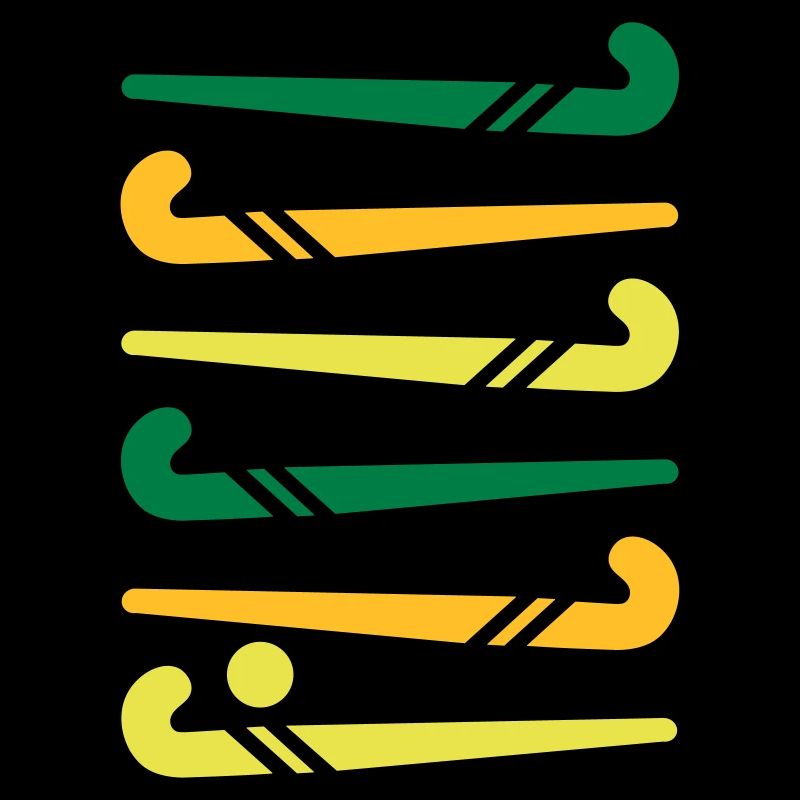 Hockeyschläger bunt