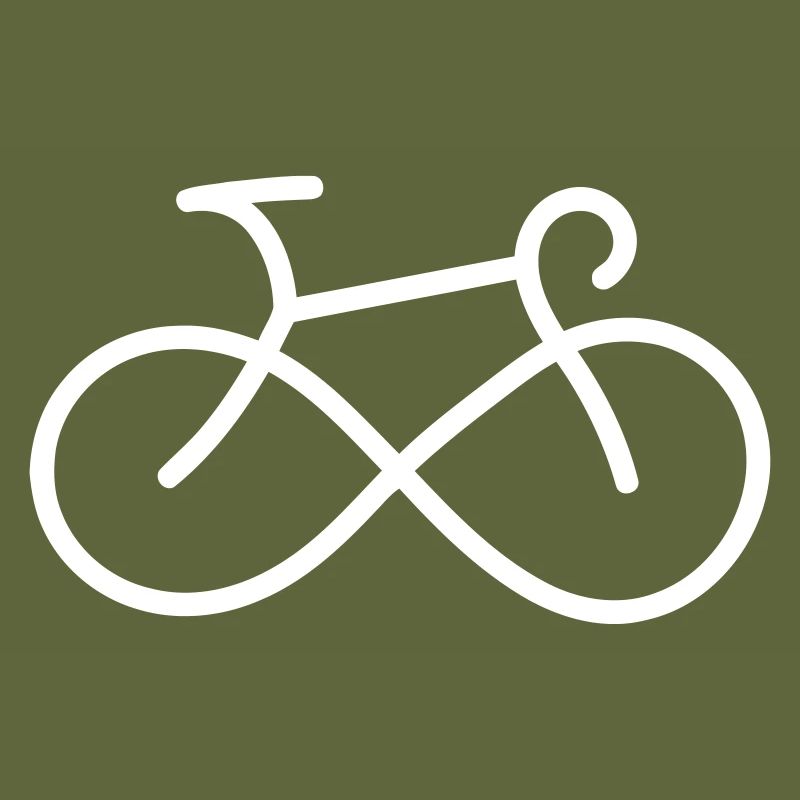 INFINITE STYLIZED BICYCLE