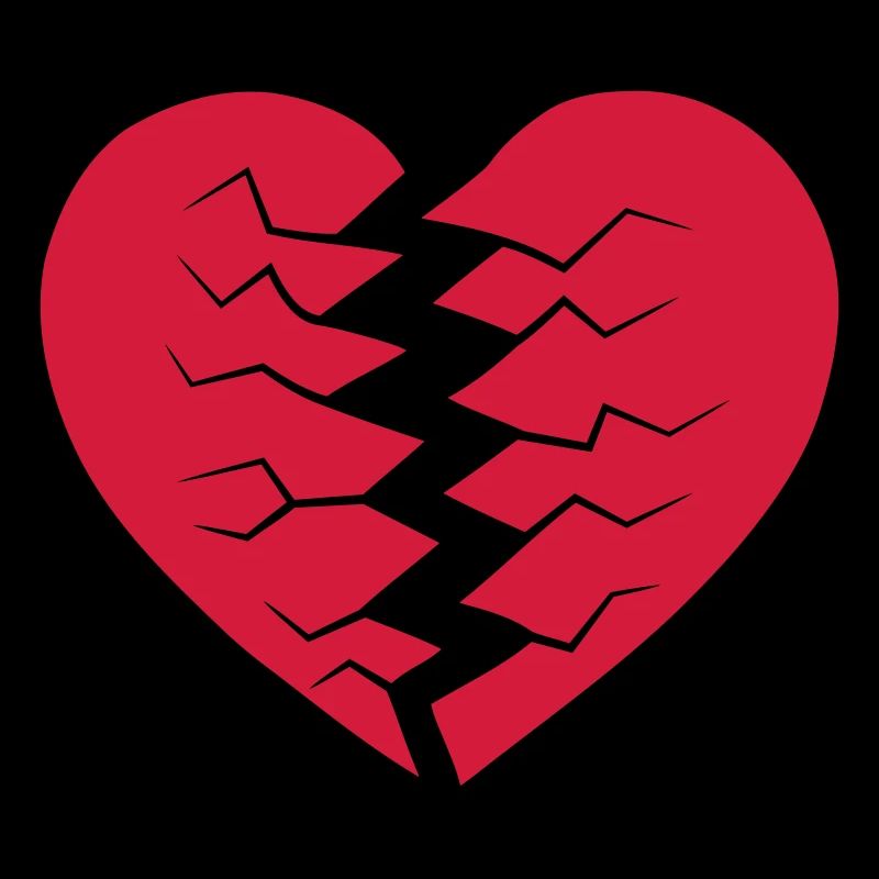 Heart broken design