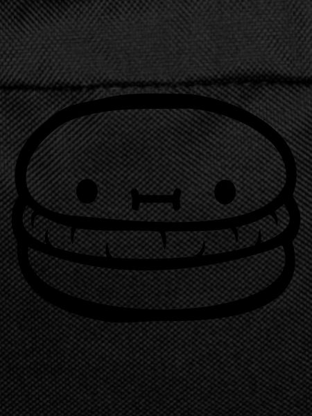 Burger visage mignon