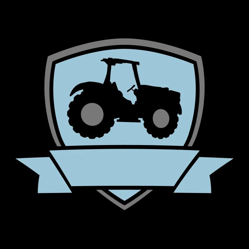 Sign Farm Tractor