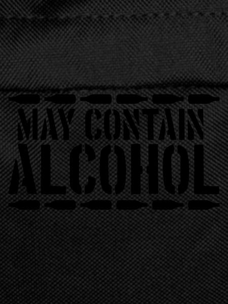 May contain alcohol saying