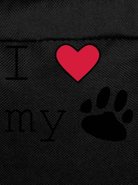 I love my dog