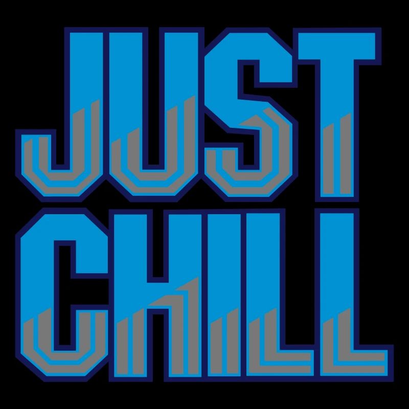 Just Chill Text Logo