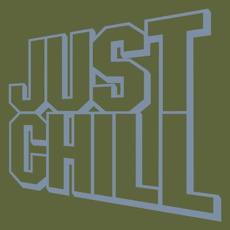 Just Chill Text Logo