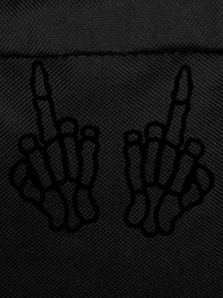 Bone 2 hands middle finger