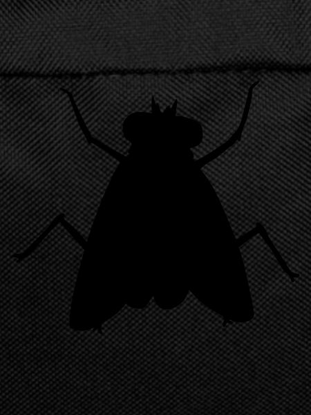Silhouette Small House Fly Insect