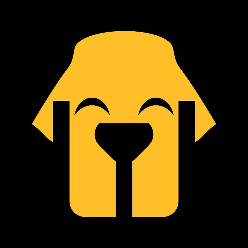 Dog Face Comic Logo