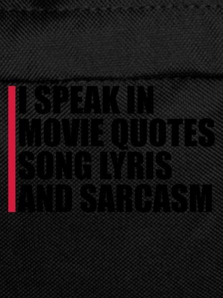 speak lyrics and sarcasm