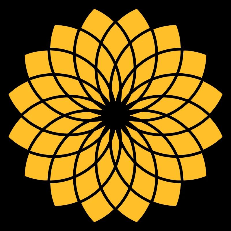 Orange Lotus