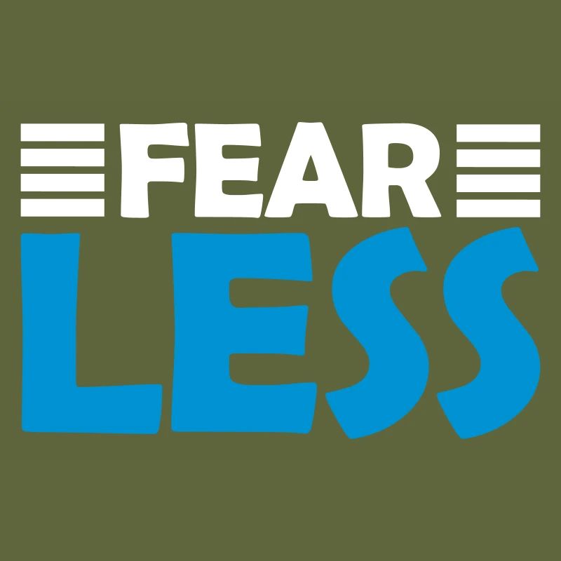 fearless Text Quote Design