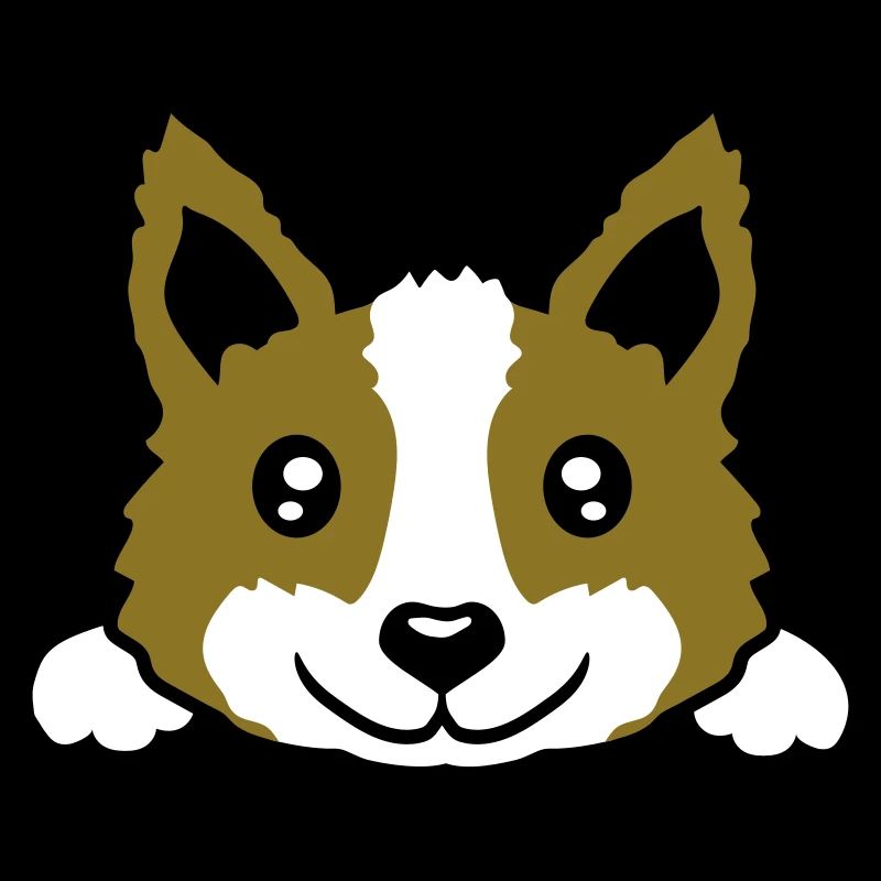 Design small cute dog