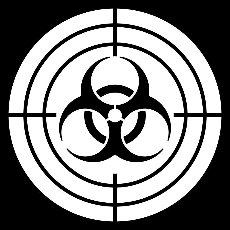 Zombie Hunter Biohazard Target Sight