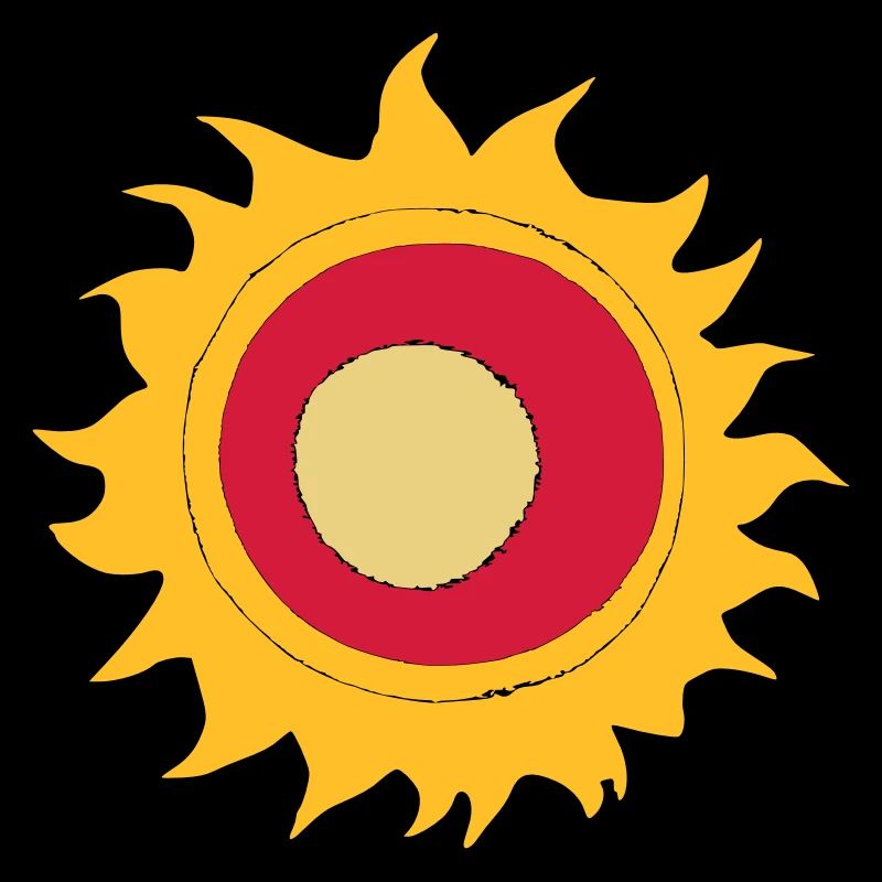 Sun Summer Watercolor Nature Beach Sky Vector 9