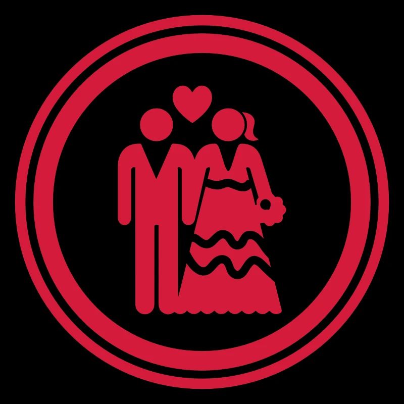 Couple wedding bridal couple